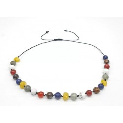 Doğal taş Ve Kehribar Korku Başarı Kolyesi Doğal taş Ve Kehribar Korku Başarı Kolyesi