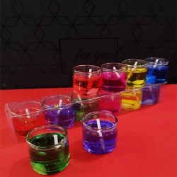 6039lı Jel Renkli Mum