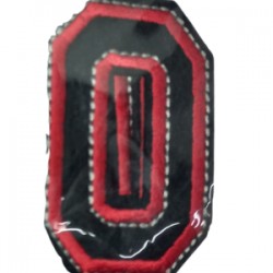 Aplike Ütü İle Yapışan 0 Rakamı Arma 4x5 Cm