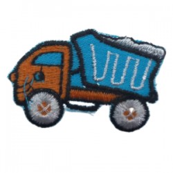 Aplike Ütü İle Yapışan Kamyon Mavi Arma 2x3 Cm Aplike Ütü İle Yapışan Kamyon Mavi Arma 2x3 Cm