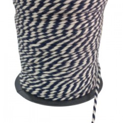 Bileklik İpi, Hediye Paketleme İpi, Şans, Bereket, Aşk, Şifa, Güç 10 Mm Pamuk  10 Metre Lacivert