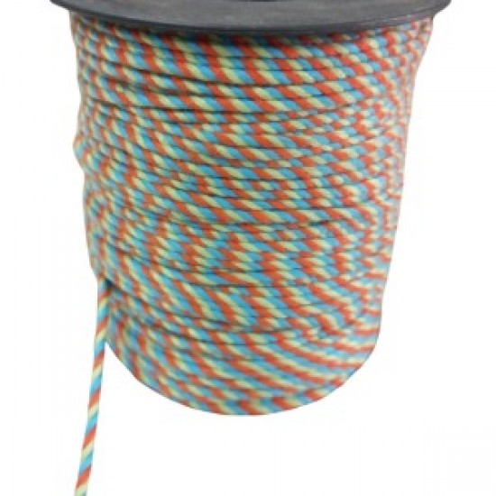 Bileklik İpi, Hediye Paketleme İpi, Şans, Bereket, Aşk, Şifa, Güç 10 Mm Pamuk  10 Metre Yeşil