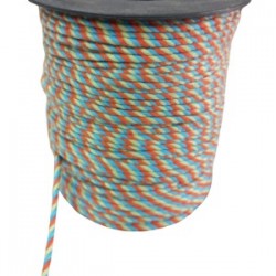 Bileklik İpi, Hediye Paketleme İpi, Şans, Bereket, Aşk, Şifa, Güç 5 Mm Pamuk  5 Metre Yeşil