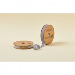 Biye Çizgili Katlı C11 Siyah 2 Cm 25 Metre %65 Koton %35 Polyester