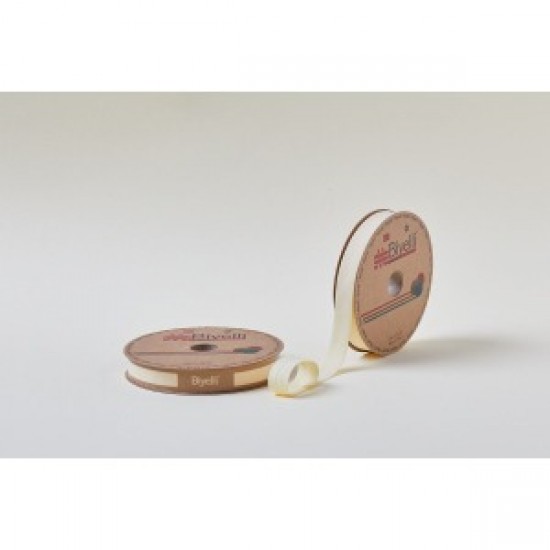 Biye Koton Katlı D06 Sarı 2 Cm 25 Metre %65 Koton %35 Polyester