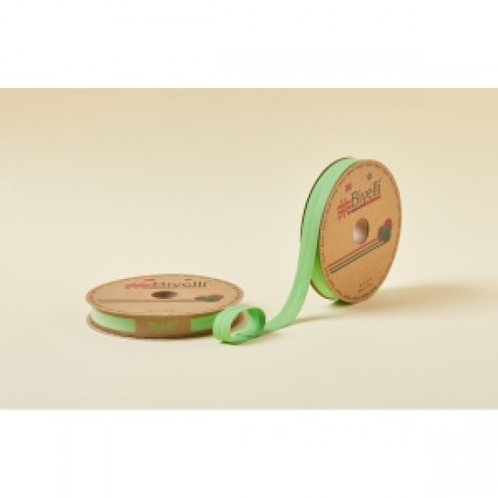 Biye Koton Katlı D09 Yeşil 2 Cm 25 Metre %65 Koton %35 Polyester