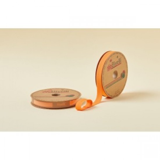 Biye Koton Katlı D15 Turuncu 2 Cm 25 Metre %65 Koton %35 Polyester