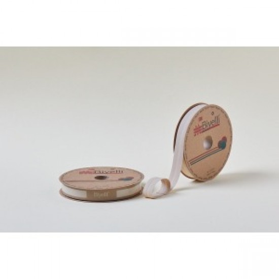 Biye Koton Katlı D18 Bej 2 Cm 25 Metre %65 Koton %35 Polyester