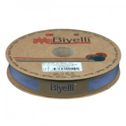 Biye Koton Katlı D23 Koyu Gri 2 Cm 25 Metre %65 Koton %35 Polyester