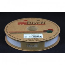 Biye Koton Katlı D29 Gri 2 Cm 25 Metre %65 Koton %35 Polyester