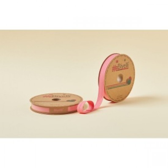 Biye Koton Katlı D50 Mercan 2 Cm 25 Metre %65 Koton %35 Polyester