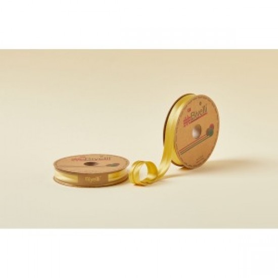 Biye Saten Katlı 037 Gold 2 Cm 25 Metre %100 Polyester