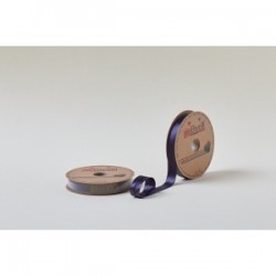 Biye Saten Katlı 071 Koyu Füme 2 Cm 25 Metre %100 Polyester