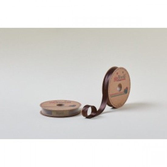 Biye Saten Katlı 084 Kahverengi 2 Cm 25 Metre %100 Polyester