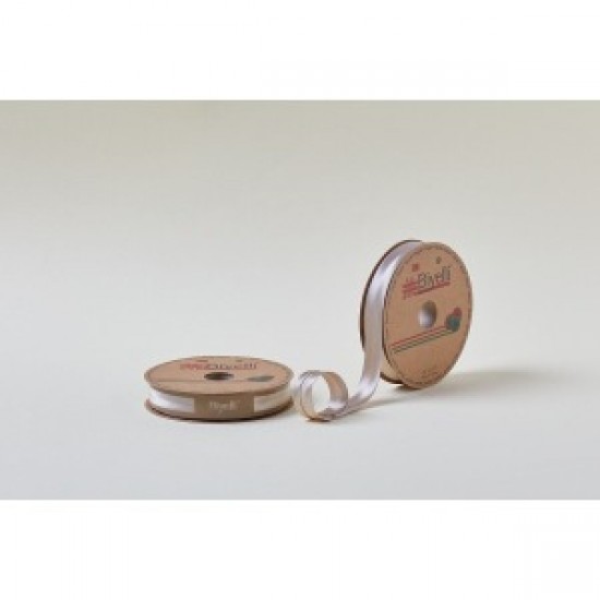 Biye Saten Katlı 089 Açık Taş 2 Cm 25 Metre %100 Polyester