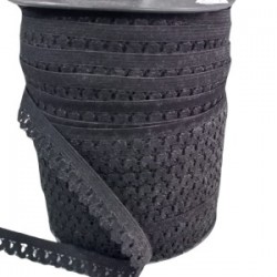 Çamaşır Askısı Şerit En 1 Cm Siyah 5 Metre