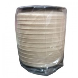 Çamaşır Lastiği Düz 1 Cm  75 Metre 1 Top Krem