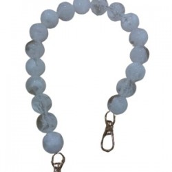 Çanta Askısı 40 Cm Akrilik Yuvarlak Sedef