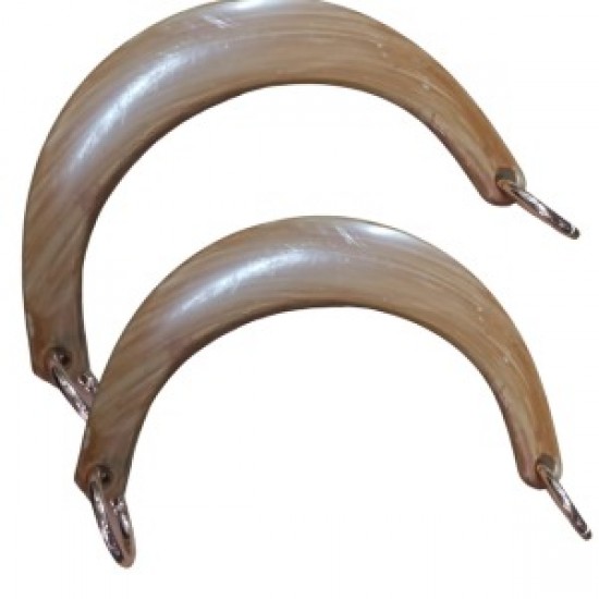 Çanta Sapı Ay Model Açık Kahverengi 17 Cm