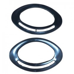 Çanta Sapı Oval Siyah 18 Cm