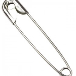 Çengelli İğne 3 Cm Gümüş Renk 50 Adet