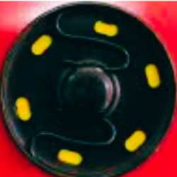 Çıt Çıt 20 Mm 12li Siyah