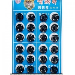 Çıt Çıt Model 2 Numara Siyah 24lü Çıt Çıt Model 2 Numara Siyah 24lü