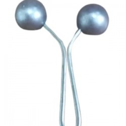 Eşarp Klipsi Top Model Düz Mint 1 Adet