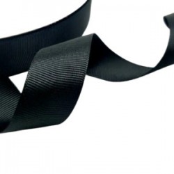 Grogren Kurdele 1 Cm 10 Metre Siyah