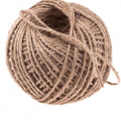 Jut İpi 100 Gr Doğal İp, Çuval İp, Hasır İp, Hasır Renk 5 Adet