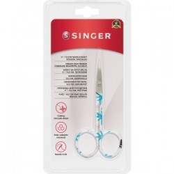 Kıvrık Uçlu Renkli Nakış Makası (4