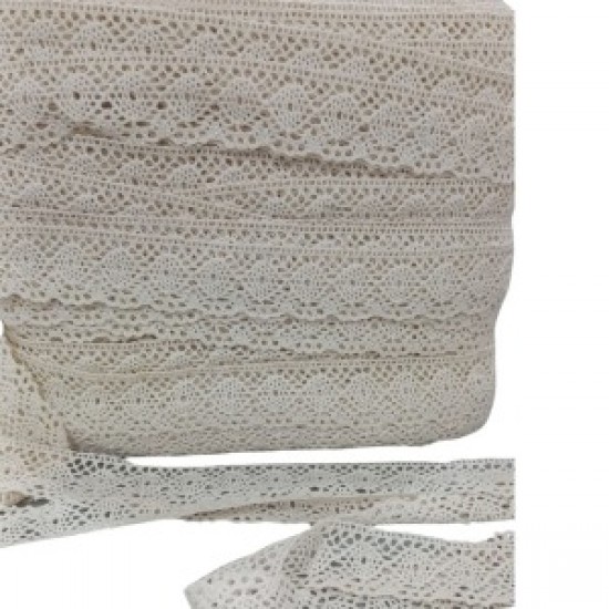 Kopanaki Dantel En 4 Cm Krem 5 Metre