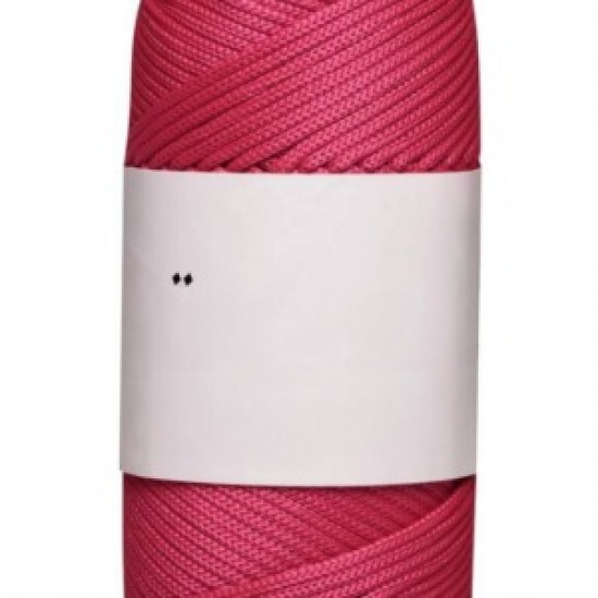 Makrome İpi 3mm Polyester  Fuşya
