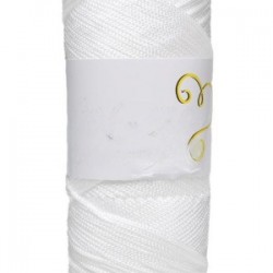Makrome İpi 3mm Polyester Beyaz
