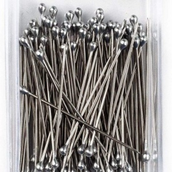 Minelli İğne Kutulu Metal Başlı 100lü