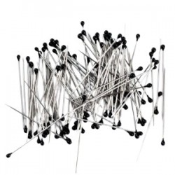 Minelli İğne Kutulu Siyah Başlı 100lü