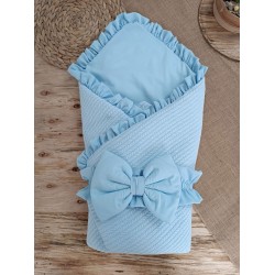 Yenidoğan Tericotton Kumaş Multi Mevsimlik Bebek Battaniyesi Kundak