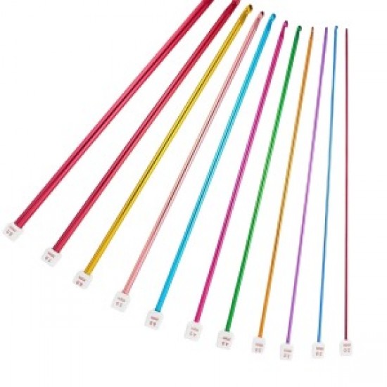 Örgü Tığ Metalize 35 Cm  7 Numara