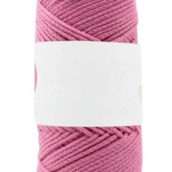 Pamuk Makrome 2 Mm Pembe