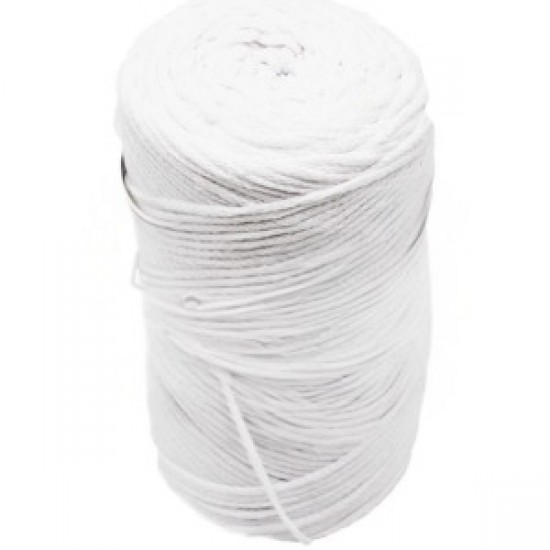 Pamuk Makrome 4 Mm İp Beyaz