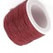 Paraşüt İpi, Bileklik-kolye Örgü İpi 1 Mm 50 Metre Bordo