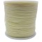 Paraşüt İpi, Bileklik-kolye Örgü İpi 1 Mm 50 Metre Krem