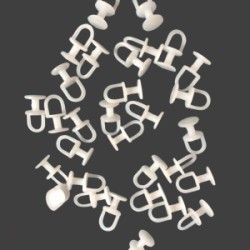 Perde Düğme El Dikmeli 1.000li