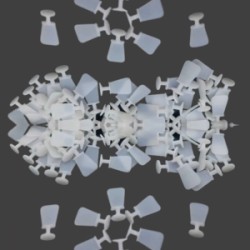 Perde Düğme Makine Dikmeli 1.000li