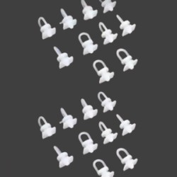 Perde Düğme Stop 500lü