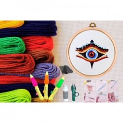 Punch Seti Nakış Seti Kasnaklı Kendin Yap Seti Seri 1