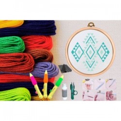 Punch Seti Nakış Seti Kasnaklı Kendin Yap Seti Seri 105