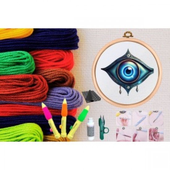 Punch Seti Nakış Seti Kasnaklı Kendin Yap Seti Seri 141