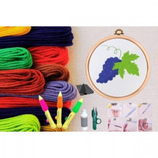 Punch Seti Nakış Seti Kasnaklı Kendin Yap Seti Seri 147