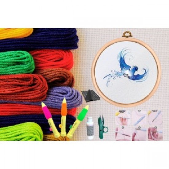 Punch Seti Nakış Seti Kasnaklı Kendin Yap Seti Seri 19